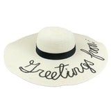 Ladies Outdoor Foldable Straw Hats